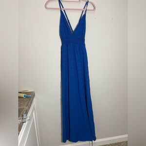 SHEIN Royal Blue Strappy Maxi Dress